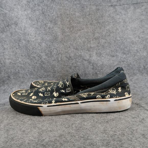 Airwalk Shoes Womens 9.5 Casual Sneakers Slip On Rock n Roll Y2k Canvas Skate - Picture 4 of 11